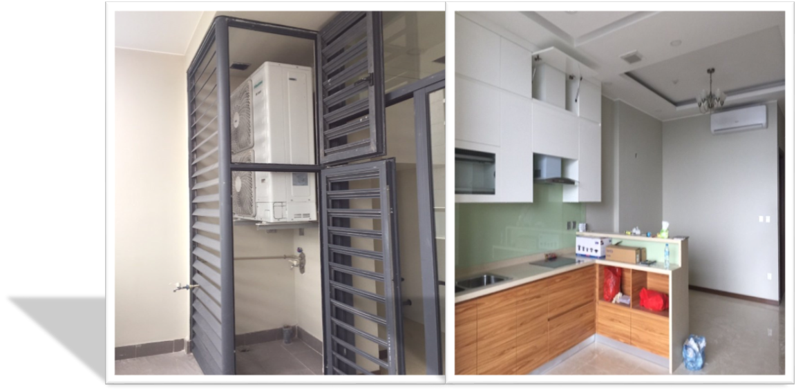 LẮP ĐẶT ĐIỀU HÒA TRUNG TÂM: Căn hộ Tràng An Complex