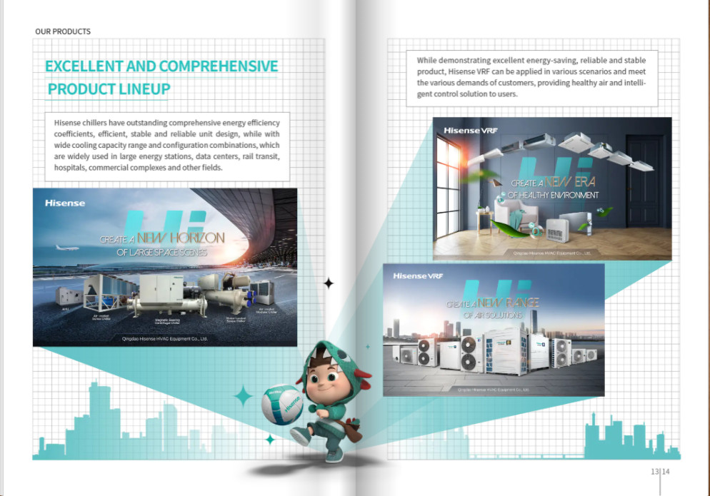 Dòng sản phẩm xuất sắc và toàn diện của Hisense VRF 