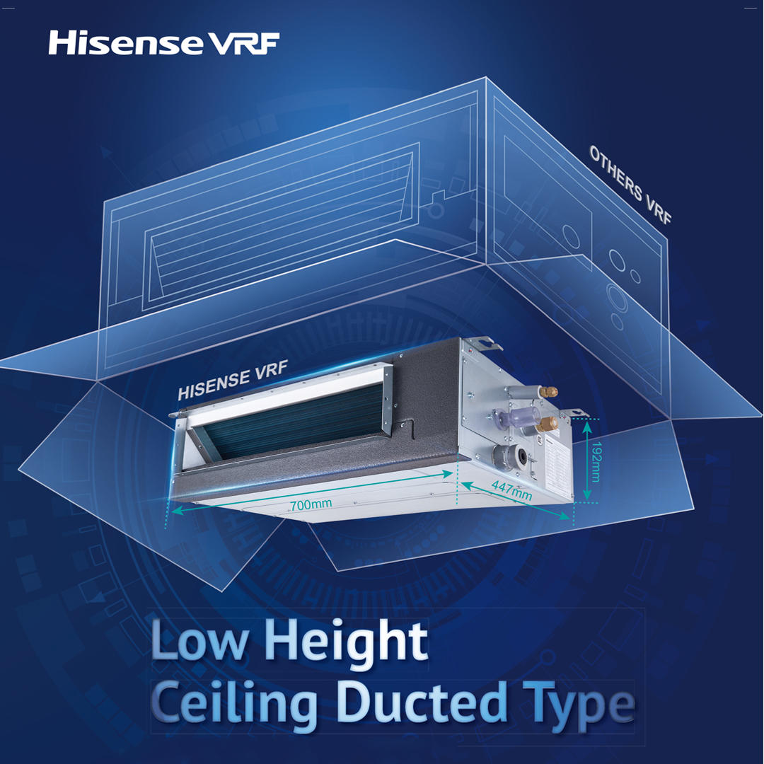 Loại giấu trần nối ống gió (Áp suất tĩnh thấp)