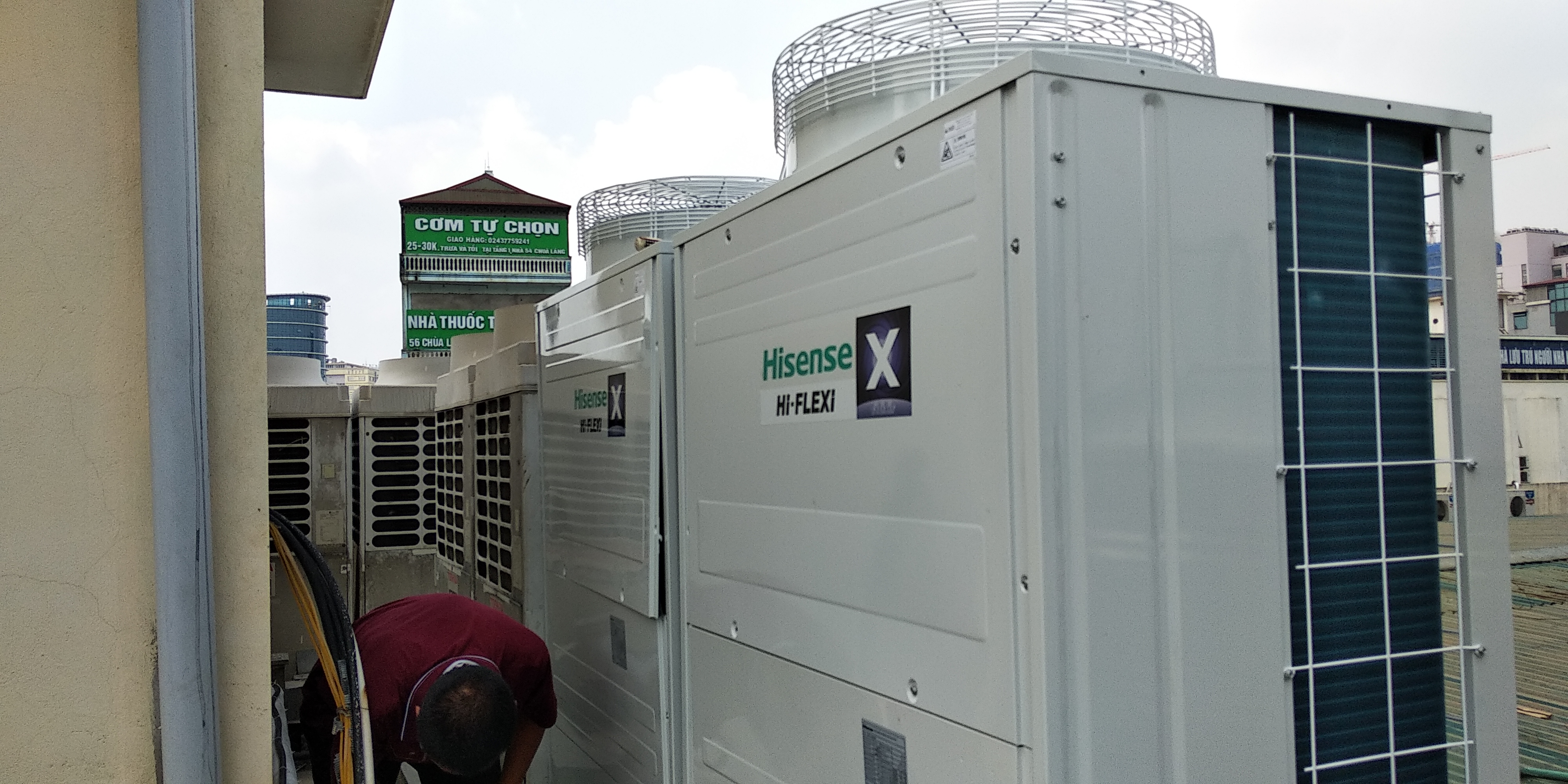 LẮP ĐẶT ĐIỀU HÒA TRUNG TÂM: Bệnh Viện Nhi Hà Nội